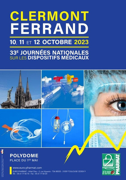 33èmes Journées Euro-Pharmat - CLERMONT-FERRAND - 2023 Image 1