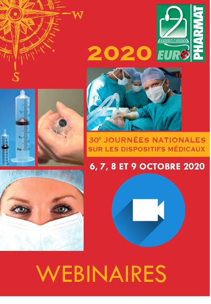 30èmes Journées Euro-Pharmat - WEBINAIRE - 2020 Image 1